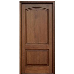Belle Meade 2-Panel Mahogany Entry Door